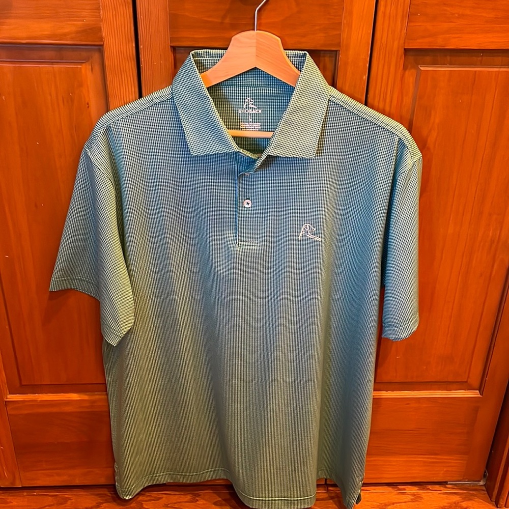 Rhoback "The Champ" golf shirt.